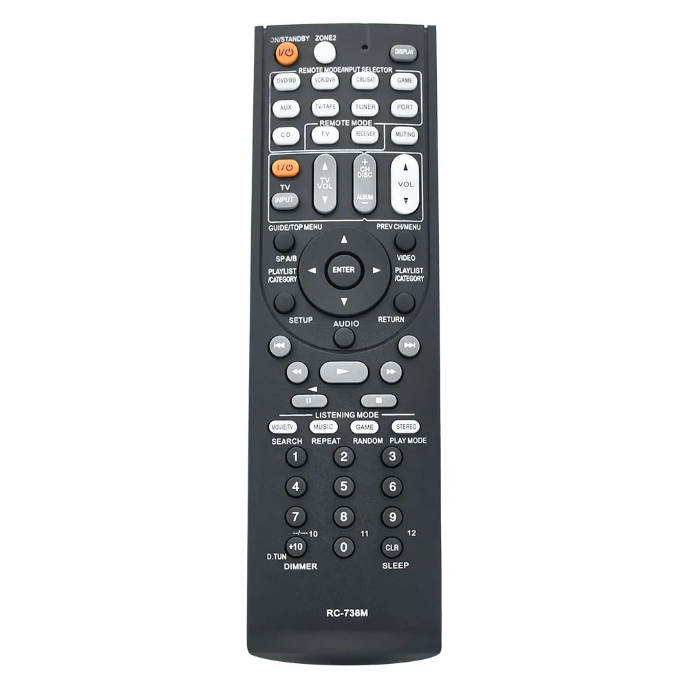 Новый запасной пульт дистанционного управления для Onkyo AV ресивера RC-738M TX-SR607