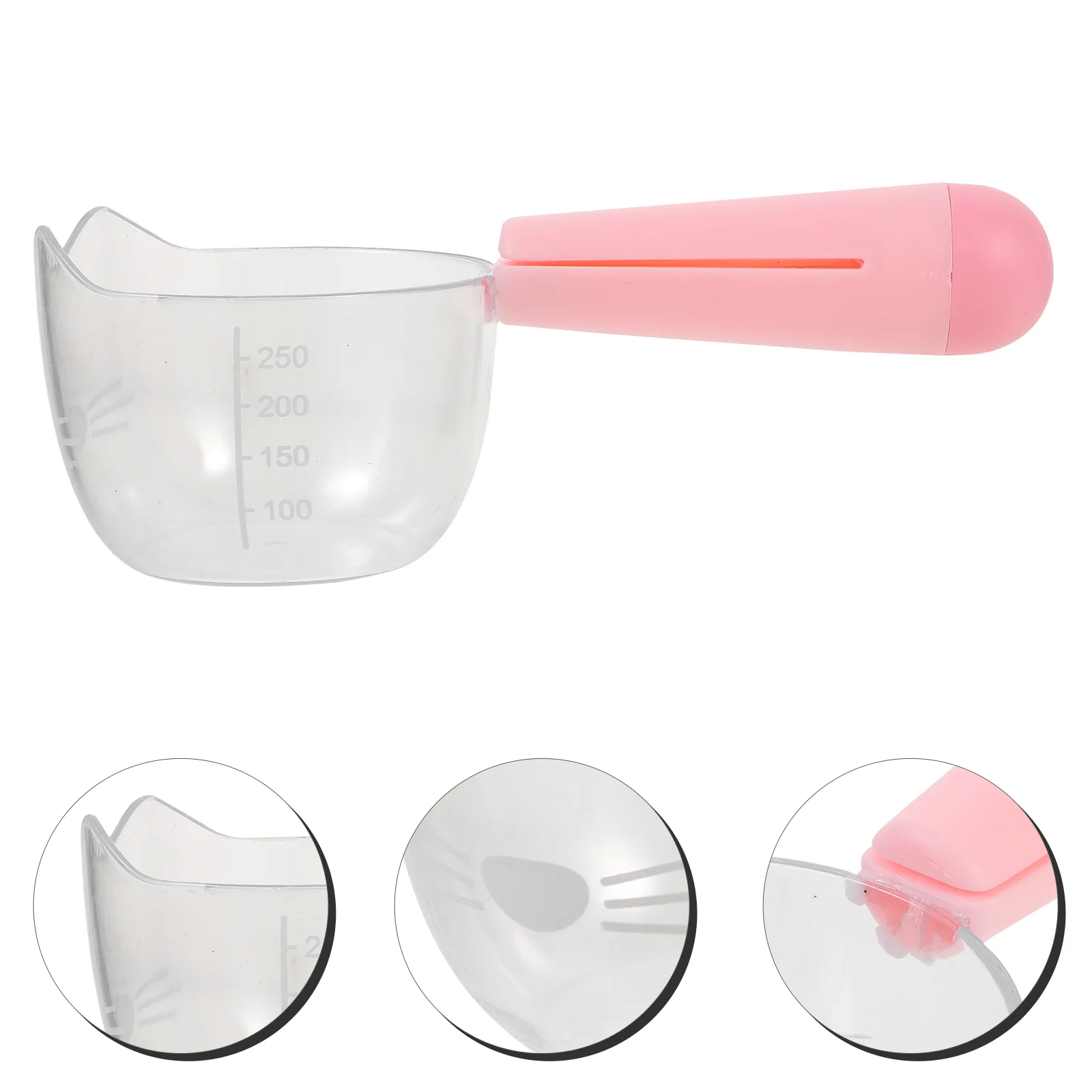 

Dog Food Scoop Cat for Pet Feeding Small Spoon Scooper Measuring Cups Wet Portable