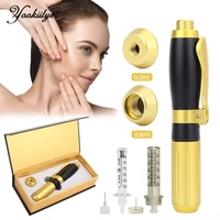 new 2 in 1 high pressurized hyaluronic pen injectable hyaluronic acid for tatoo anti wrinkle atomizer filler injection for lips