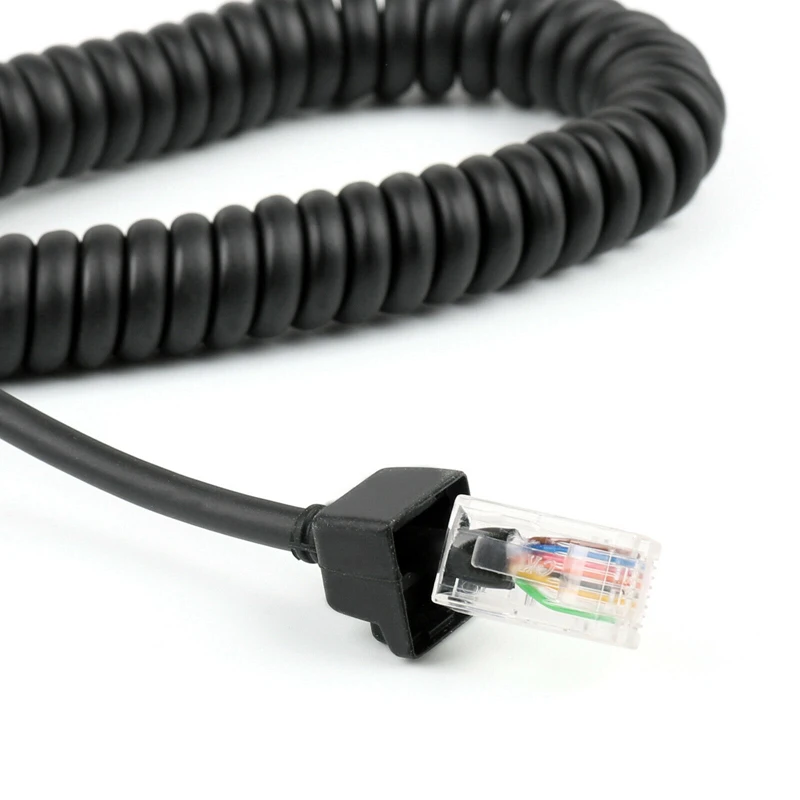 ICOM HM-118N 8-Pin Handheld Speaker PTT Mic Microphone for IC-706 IC-2000/H IC-F1721 IC-7000 IC-V8000 IC-FR3000 IC-FR4000 Radio