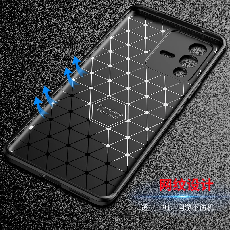 For Vivo V23 Pro Cover Case For Vivo V23 Pro V23E Coque Shell Funda Soft Business Protective Phone Bumper For Vivo V23 Pro