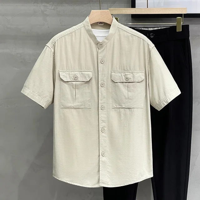 mens shirts with 2 breast pockets