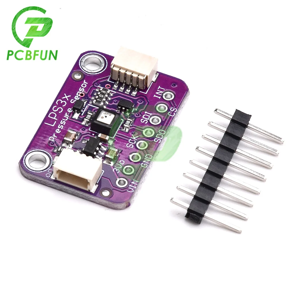 

LPS35HW Temperature Barometric Pressure Sensor Module 260-1260HPa I2C SPI Waterproof Barometer Module