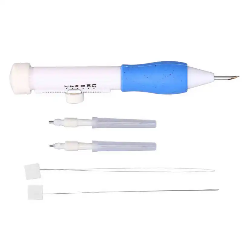 

Embroidery Pen Set Beautiful Craft Punch Needle Kit for Knitting Sewing