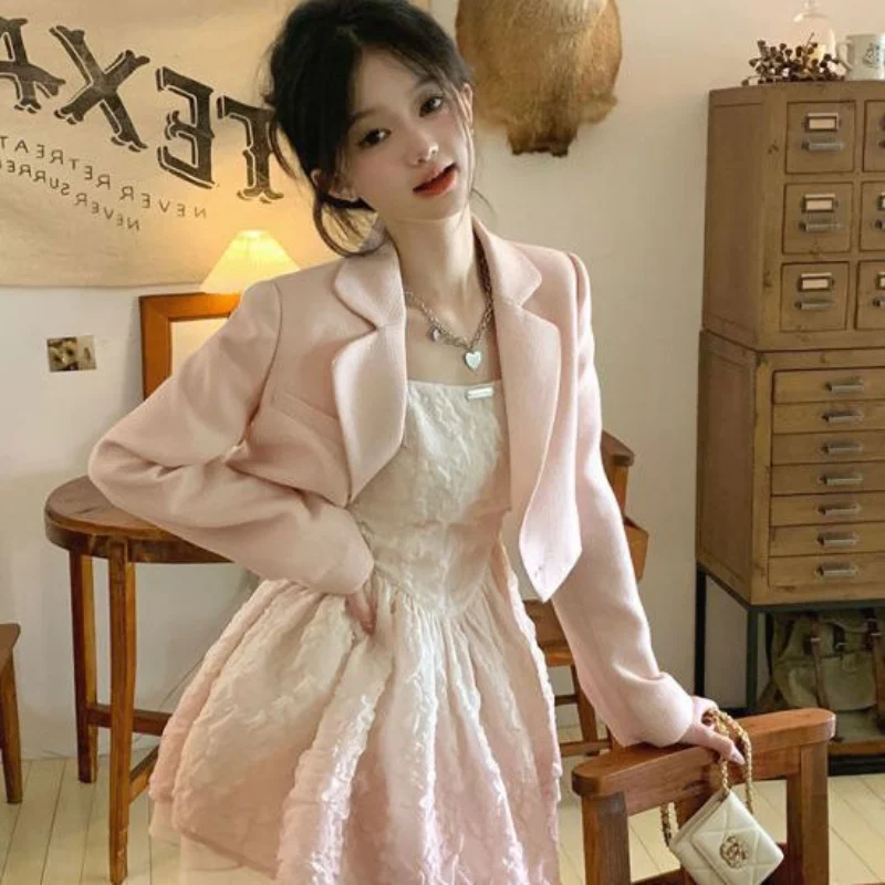 

WDMSNA осеннее милый галстук окрашенное женское платье темпераментное платье на бретелях-спагетти женское бальное платье тонкая талия элеган...