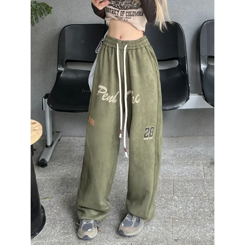 

Deeptown Y2k Harajuku Hippie Women's Sweatpants Autumn Baggy Baddies Streetwear Sport Jogger Pants 90s Vintage Trousers Kpop