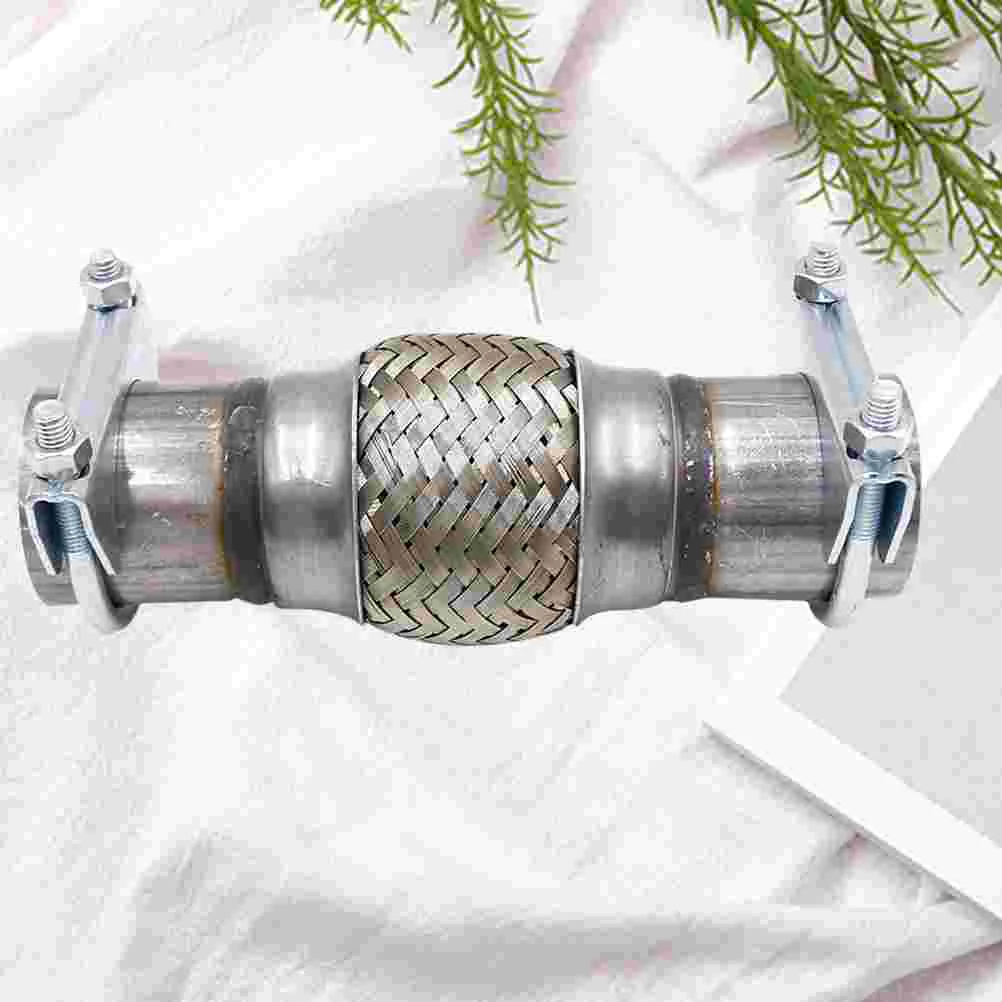 

Stainless Steel Exhaust Pipe Parts Double Braided Corrugated Hose Car Modification Accessories (50x100x200mm)