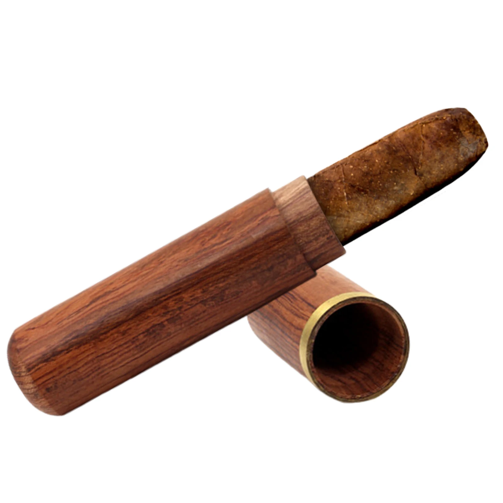 

Humidity Cigars Tube Cigars Hygrometer Humidifier-Travel Cigars Tube For 1 Cigars Cigars Travel Humidor Travel Cigars Tubes
