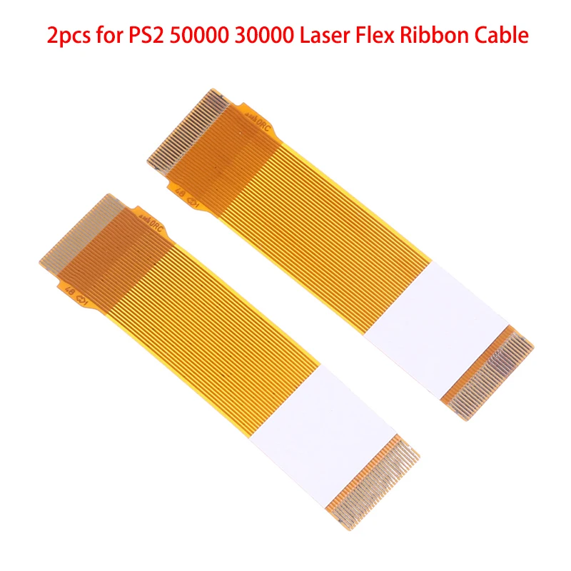 

Гибкий ленточный кабель для лазера 2 шт., запасные части для PS2 30000/50000, лысые кабели, гибкий ленточный кабель для лазера, запчасти для ремонта