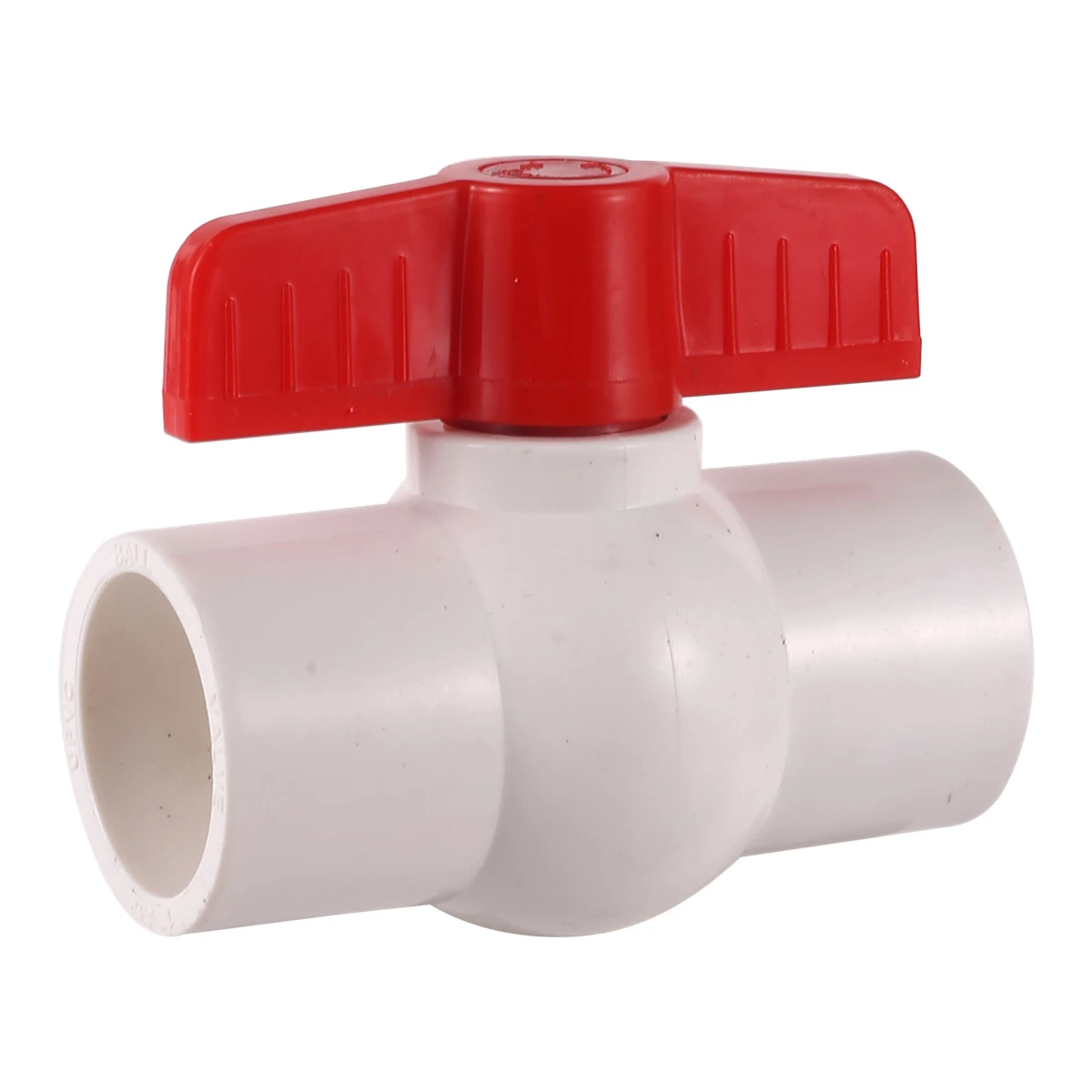 

ПВХ запорный клапан бабочка Adhere To Fly 20/25/32/40/60 мм белый