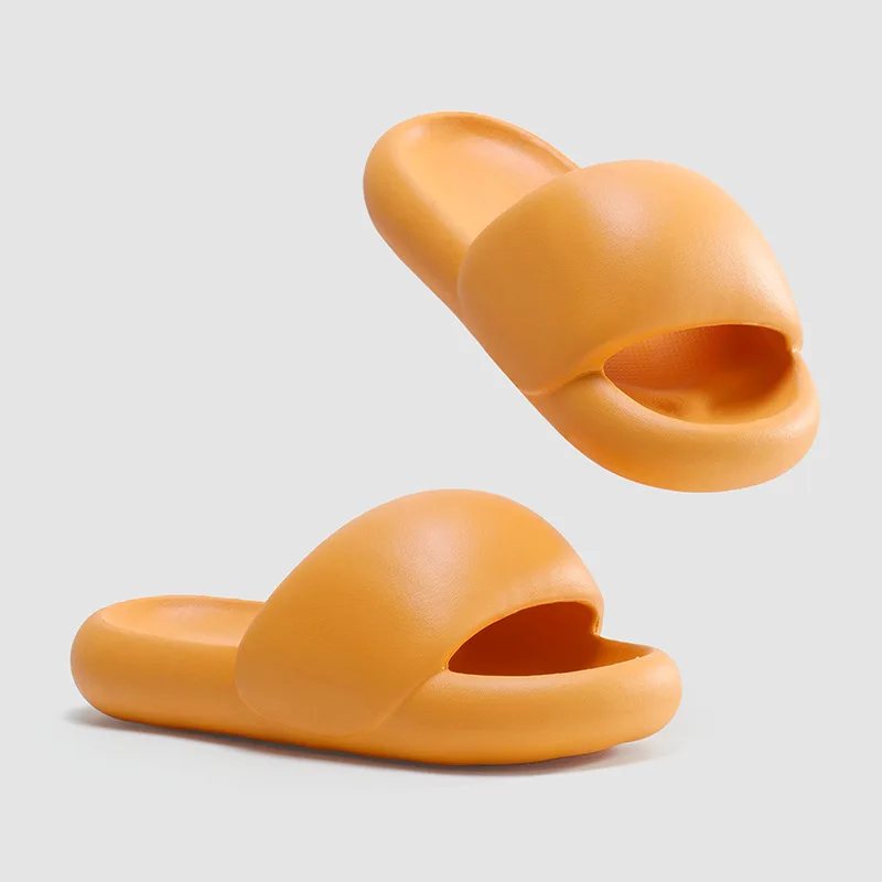 Thick Platform Bathroom Home Slippers Couple Shoes Non-Slip Flip Flops Woman Sandals Men Fashion Soft Sole EVA Indoor Slides