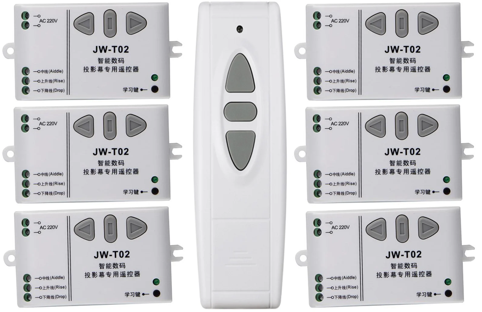AC 220 В 433 МГц интеллектуальная цифровая RF беспроводная система дистанционного