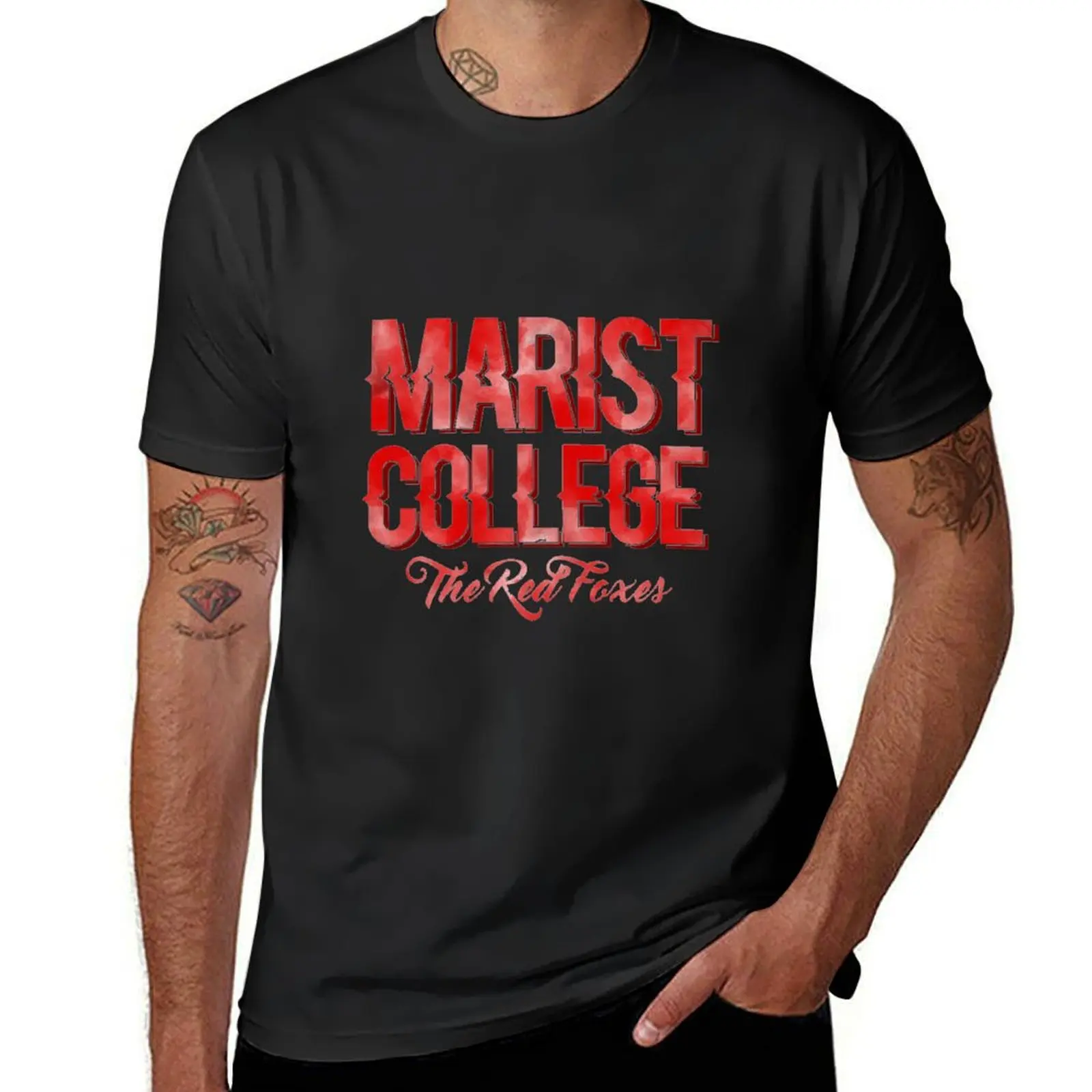 Футболка Marist с акварелью для колледжа милые топы эстетическая одежда футболки