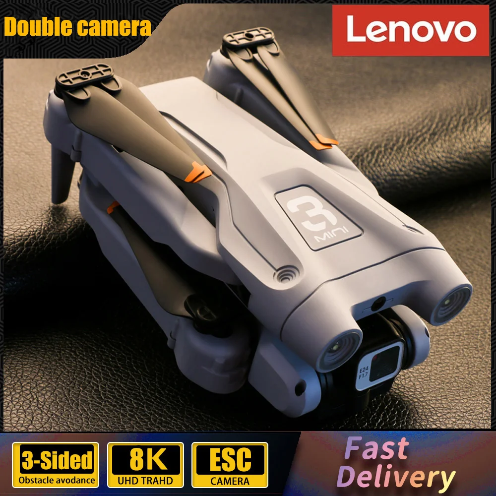 

Lenovo Dron 8K HD Professional Drone 150° ESC Camera Aerial Photography Drone Obstacle Avoidance Quadcopter Flight Distance 3km