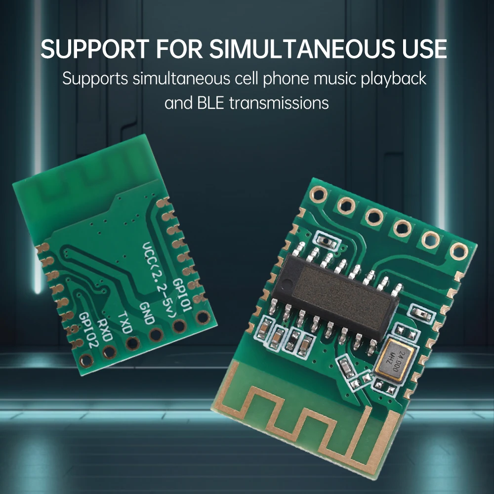 JDY-68A Двухрежимный аудиомодуль BLE Bluetooth-совместимая плата воспроизведения 5.1
