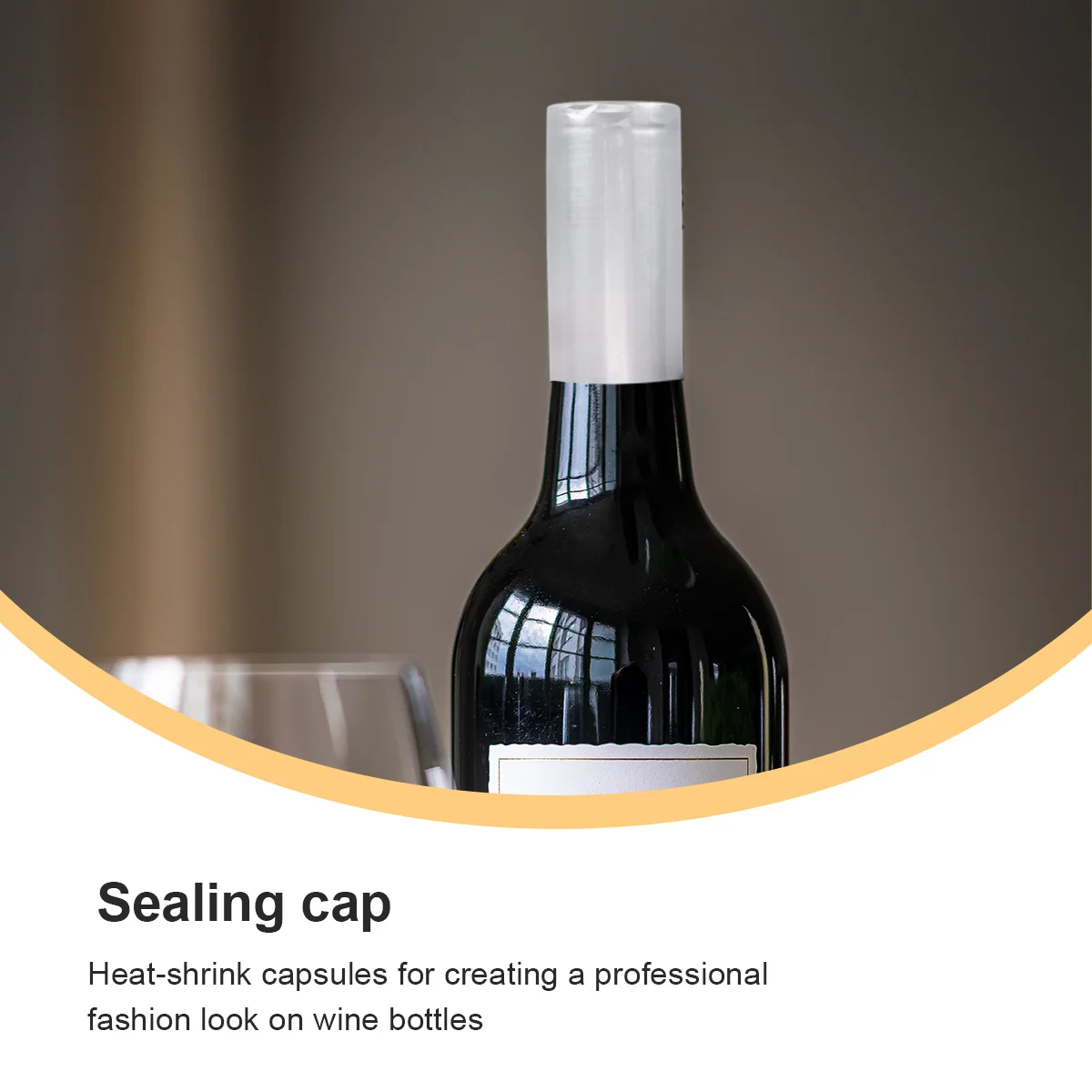 100 шт. капсулы красная бутылка термоусадочная герметизация пробка трубка