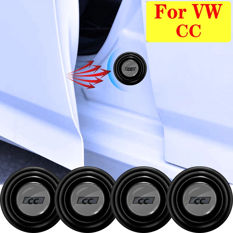

Car Door shock Sticker Soundproof buffer Pad Car Styling Goods For For Volkswagen VW CC Aetron Gofl ID.4 Tiguan Jetta T-ROC POLO