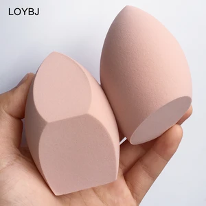 LOYBJ 1/2Pcs Big Size Makeup Sponge Foundation Cosmetic Puff Smooth Powder Beauty Blender Soft Cosme