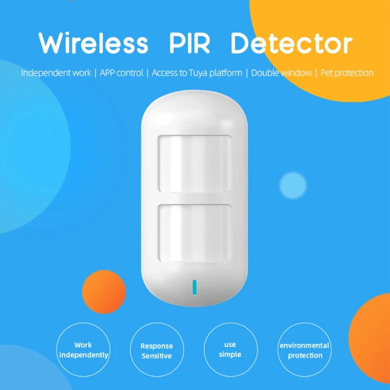 

Anti-pet PIR Motion Sensor Detector Wireless WiFi PIR Sensor Infrared Detector Tuya Smart Life
