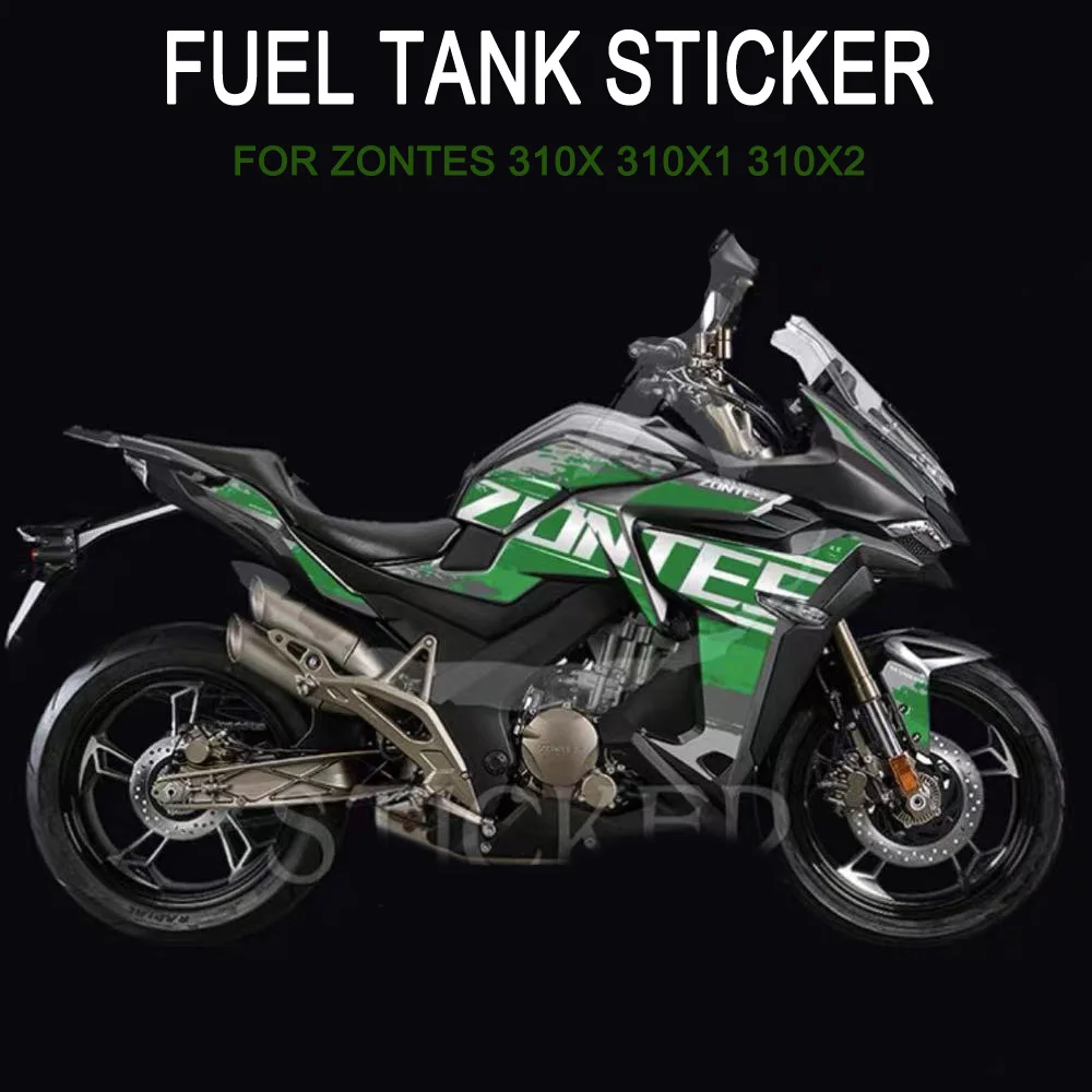 

For Zontes ZT310 X 310 X1 310 X2 310X 310X1 310X2 Stickers Decals Fuel Tank Protection Sticker