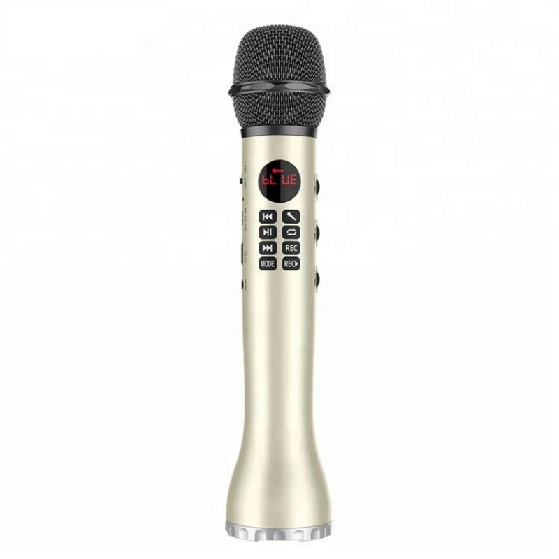 

9W handheld wireless microphone with usb speaker portable BT Speaker