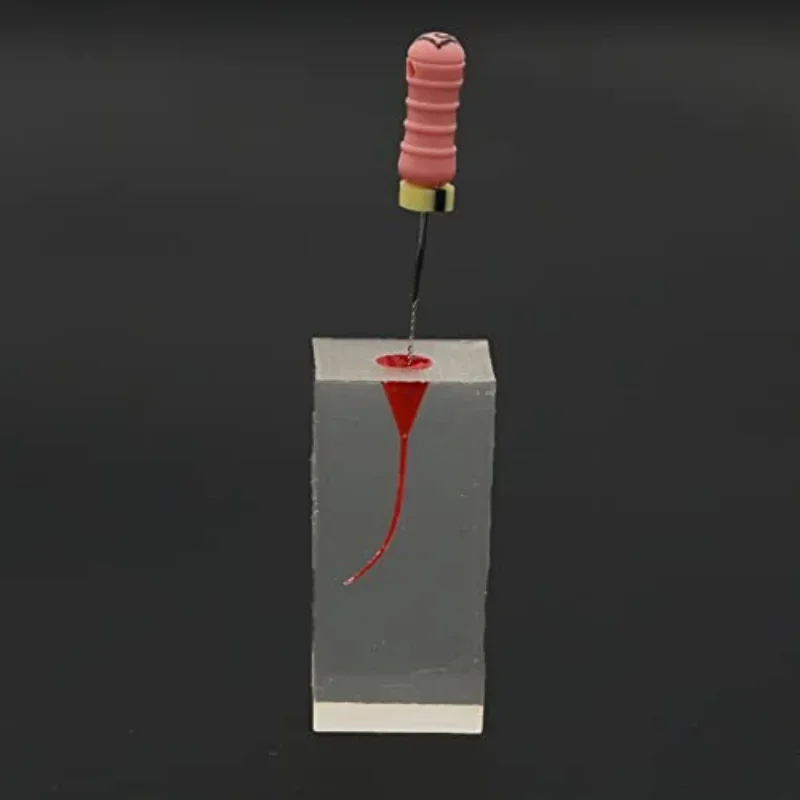 Стоматологический эндододонтический корневой модельный канальный блок для