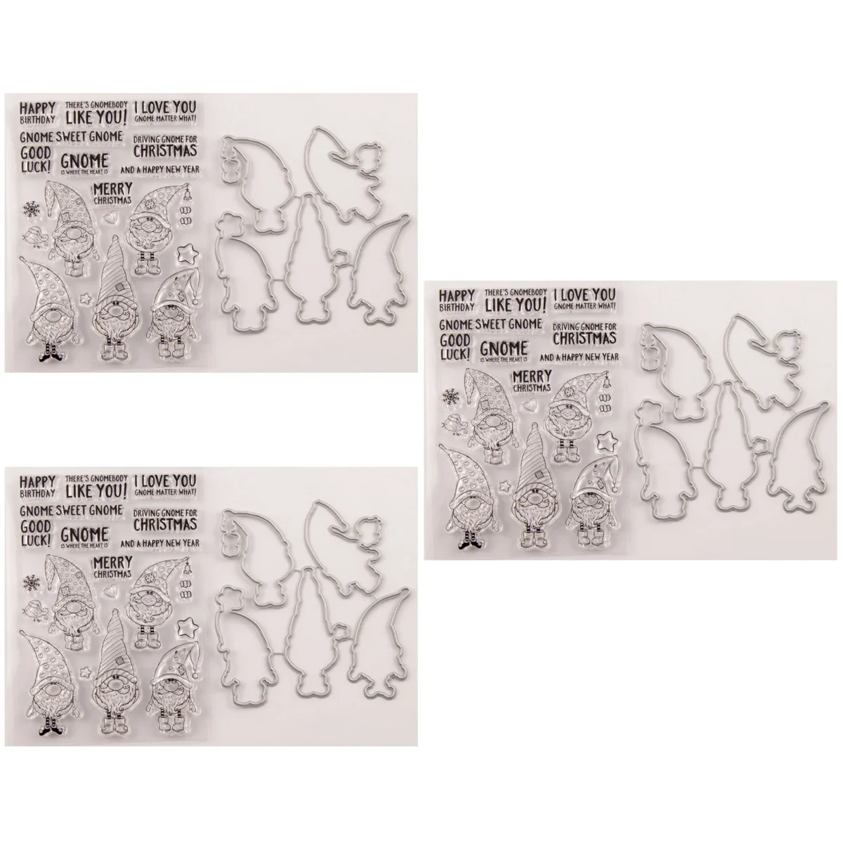 

Stamp Christmas Clear Santa Cutting Dies Clause Merry Stuffer Stocking Scrapbook Diyword Making Diegnome Rubber