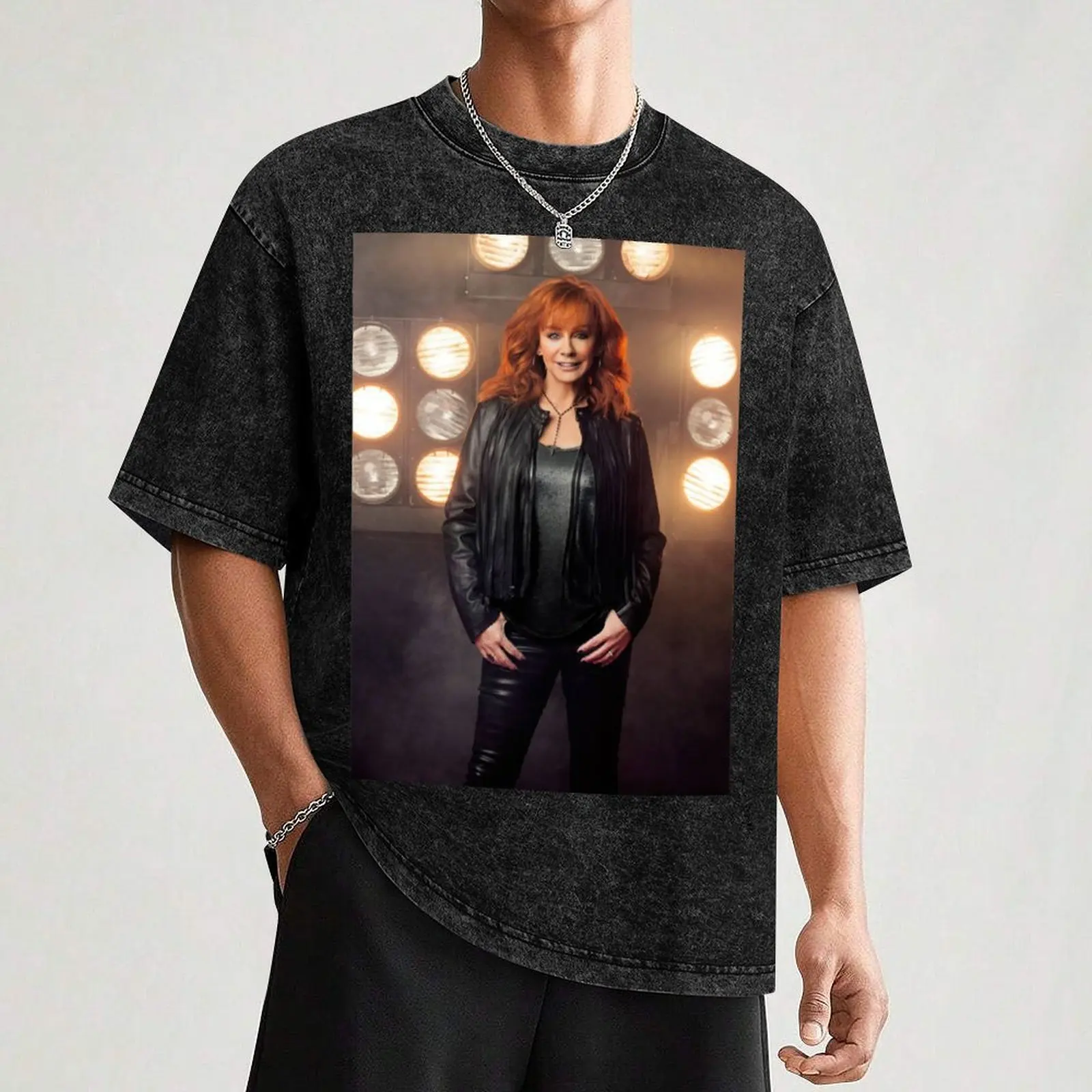 Футболка Reba mcwhole essential Мужская футболка одежда для хиппи 100 ℅ хлопок