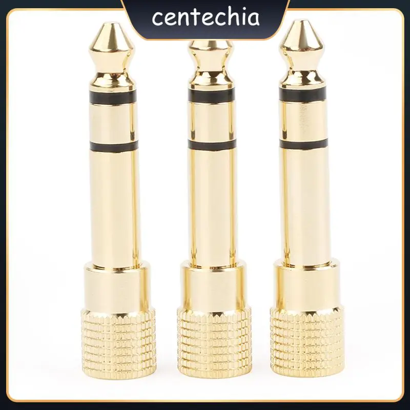 

6.5MM Female To 3.5MM Male Jack Plug Audio Headset Microphone Guitar Recording Adapter 6.5 3.5 Converter Aux Cable Gold Plated