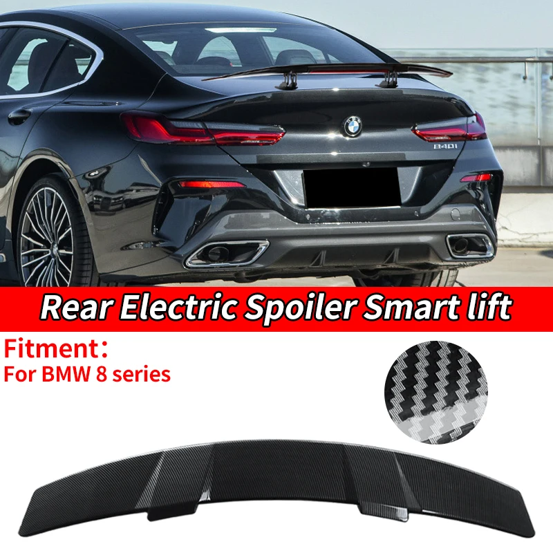 

Car Universal Electric Rear Spoiler Wing Trunk Tail Remote Control Modification Accessories For BMW 8 series