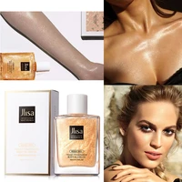 50ml body highlight oil spray body highlighter liquid face glitter gold liquid bronze body shimmer oil white highlighter makeup