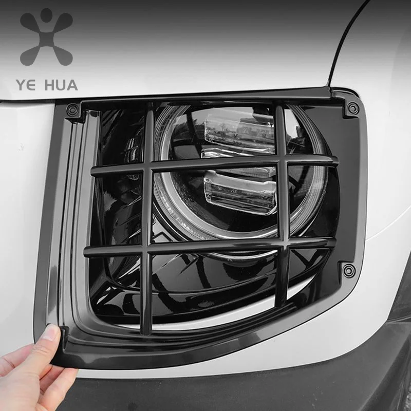 

For Taillight Frame Protective Cover Haval Dargo 2021 2022 Front And Rear Brake Headlight Frame Exterior Trim Cover Accessories