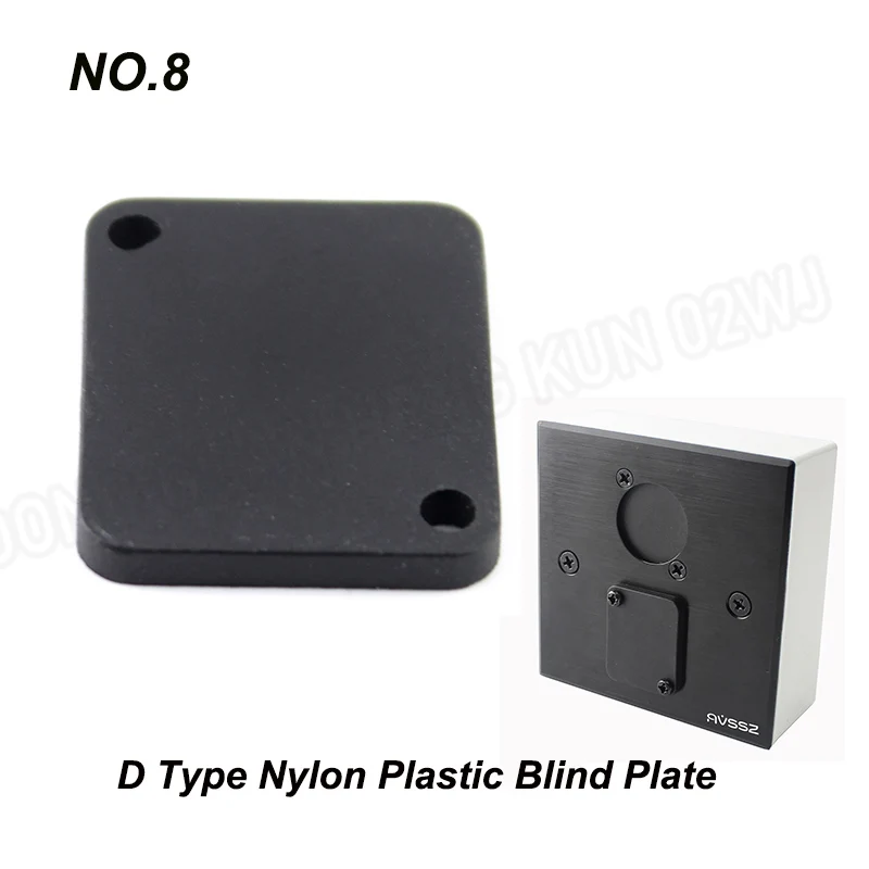 Складные пылезащитные колпачки для разъемов Fosword  SpeakON VGA BNC USB RJ45 RJ11 Jack 3.5/6.35 RCA