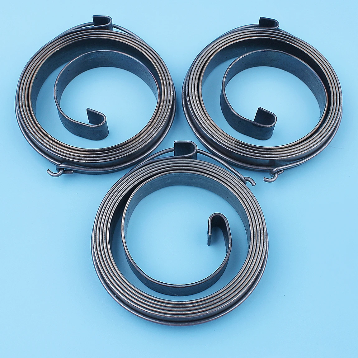 

3pcs/lot Recoil Easy Starter Spring For Chinese 4500 5200 5800 45cc 52cc 58cc motosierras Chainsaw Replacement Spare Part