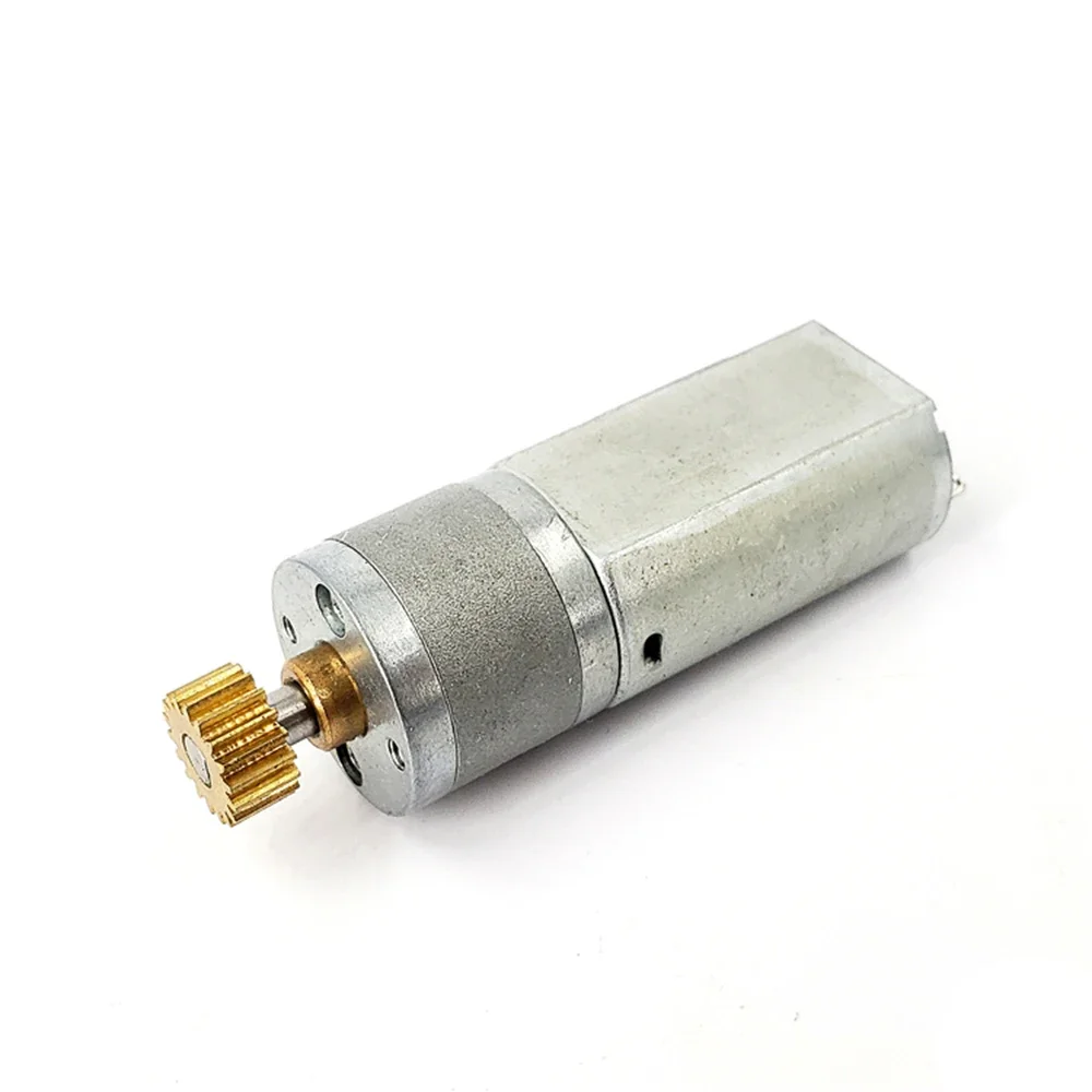 DC 3V-12V Micro Mini 180 Gear Motor Electric Small Slow Speed Reducer Deceleration Geared Metal Gearbox Wheel Robot