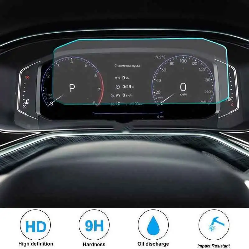 

Автомобильная приборная панель, интерьерная Наклейка для Volkswagen Polo T-Cross 2018 2019, аксессуары