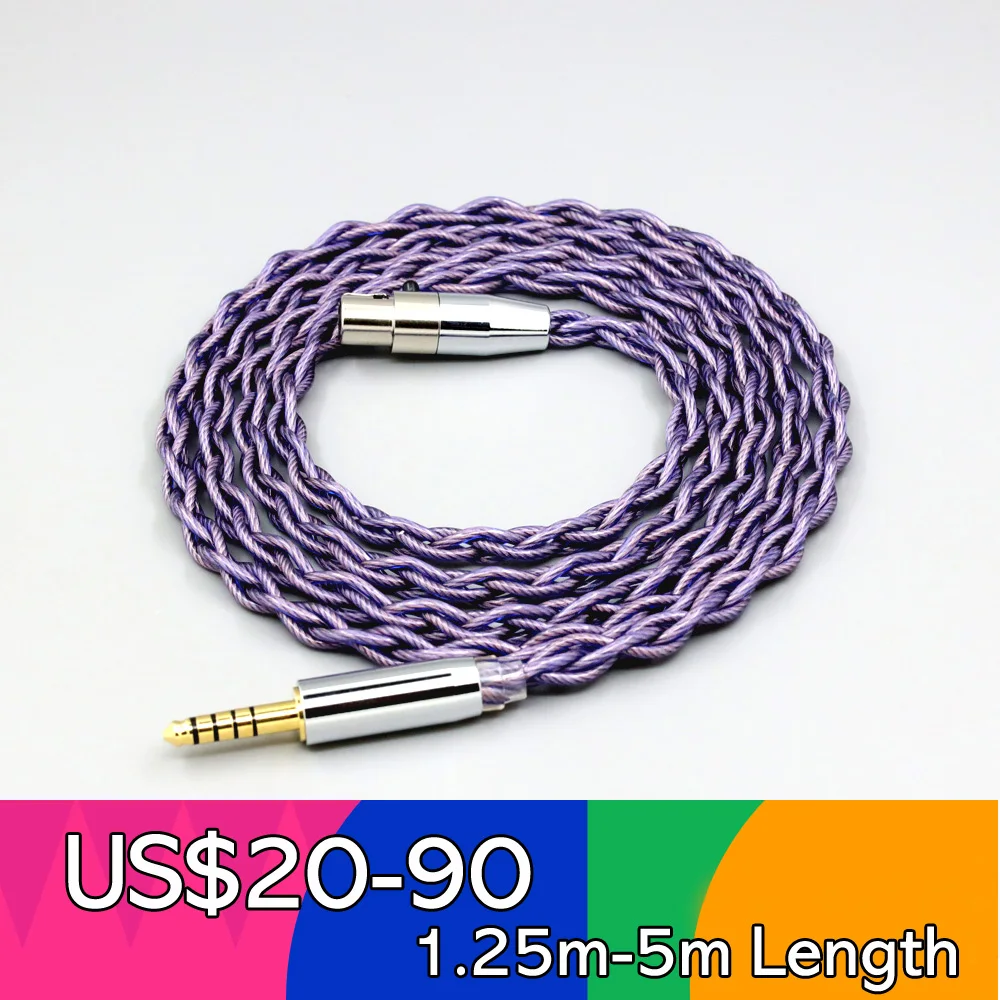 Кабель для наушников Type2 1 8 мм 140 ядер litz 7N OCC Beyerdynamic DT1770 DT1990 PRO AKG K181 pro 2015 M220 LN007908