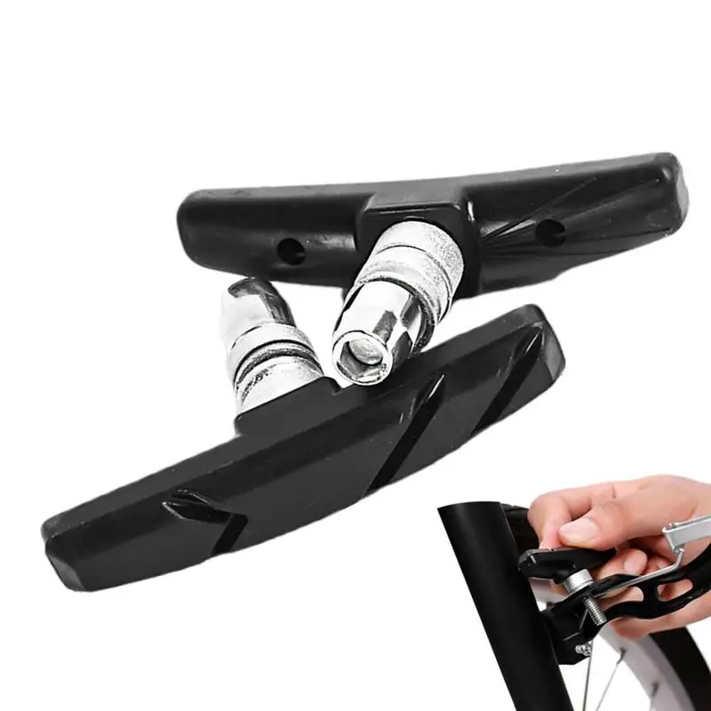 

Bicycle Brake Pads V Brake Pads 1 Pair Road Bike Brake Pads 70mm For Cruiser Mtb Mountain Bicycle Gift For Children Colleagues