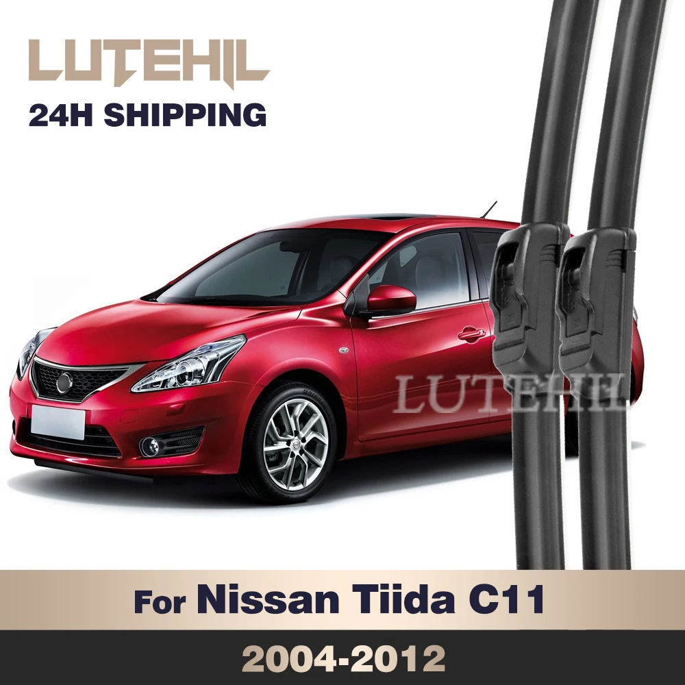 

Для Nissan Tiida C11 2004-2012 2005 2006 2007 2008 2009 2010 2011 стеклоочиститель передние щетки стеклоочистителя лобовое стекло 24 "+ 14"