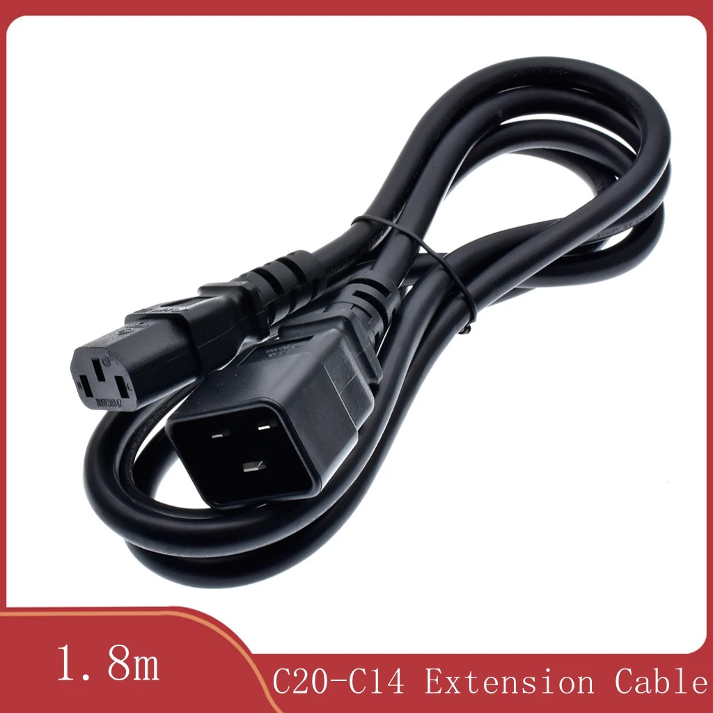 

VOSORON Удлинительный кабель питания C20-C13 1.8 м