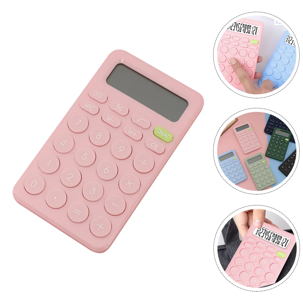 

Calculator Digit Office Basic Portable 8 Handheld Mini Supply Kids Student Accounting Eight