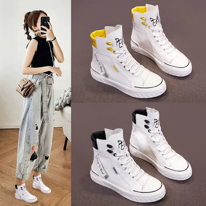 Женские парусиновые кроссовки ZANPACE новинка весеннего сезона 2023 дышащая