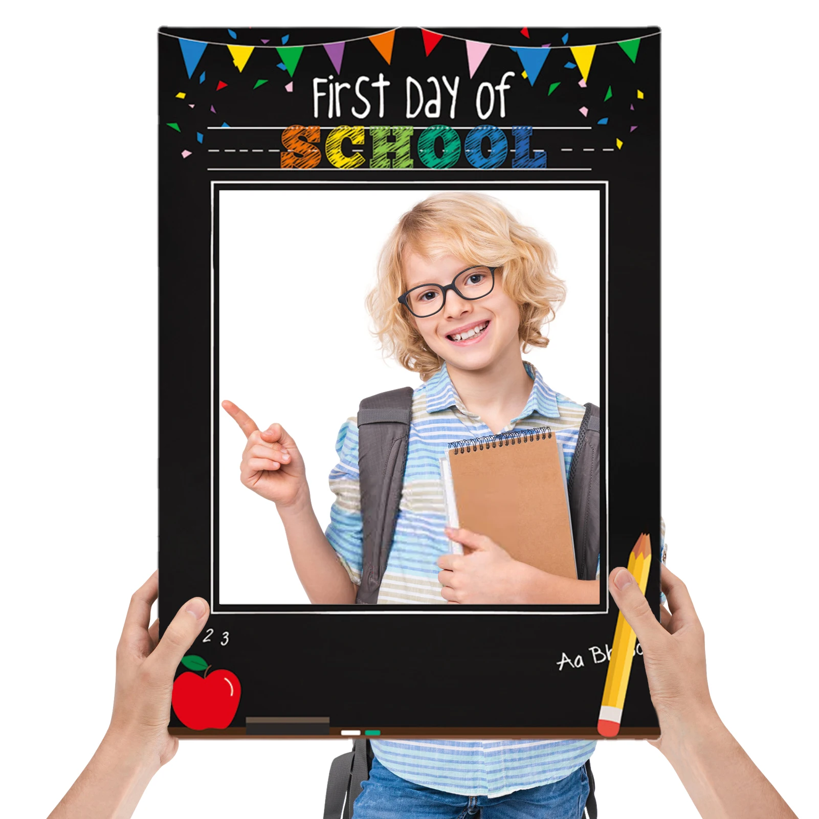 

Back To School Photography Frame First Day Of School Preschool Photo Booth Frame For Kindergarten Primary School