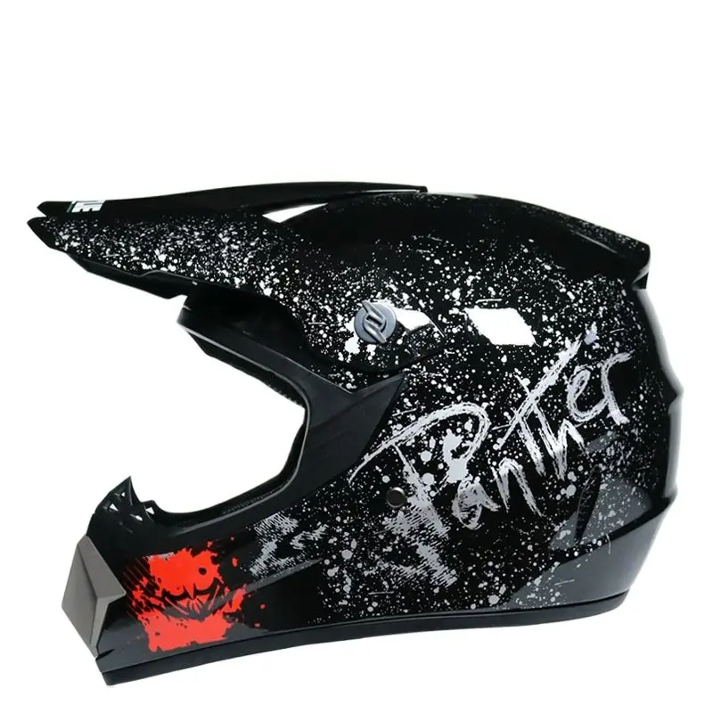 

Unisex Black Capacetes Motorcycle Adult Motocross Off Road Helmet Atv Dirt Bike Downhill MTB DH Racing Helmet Cross Helmet