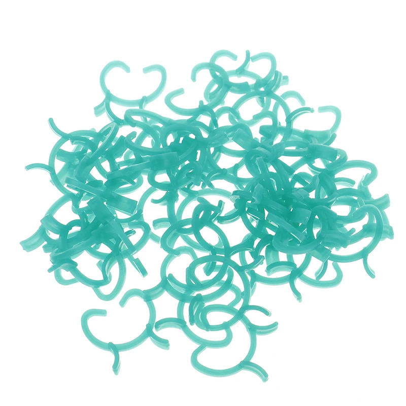 

50pc Plant Garden Clips Vegetable Plant Vine Support Clips Plastic for Supporting Fixing Flower Plantvegetable Vine Garden Clips