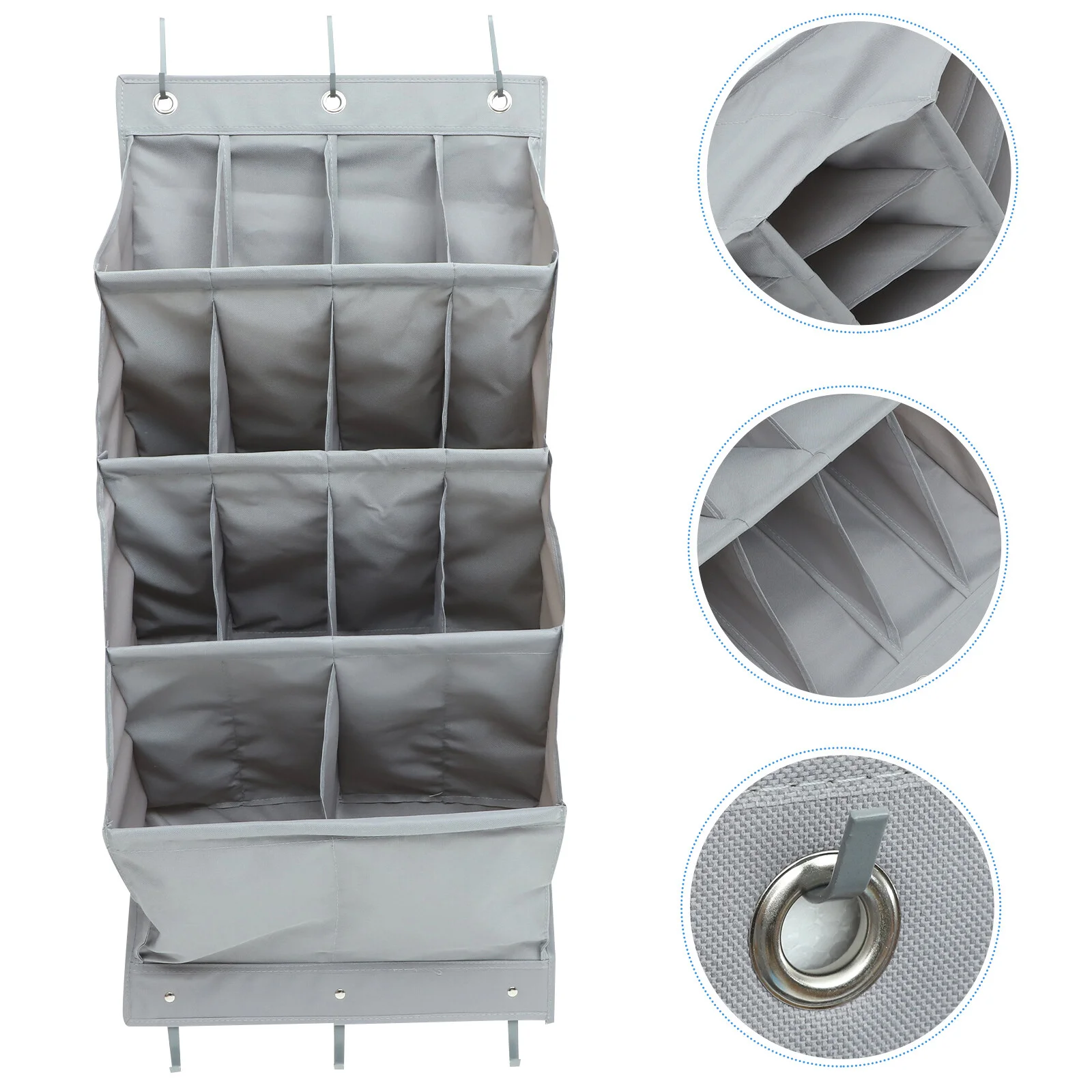 

Storage Bag Rack Back Door Organizer Household Decorative Wall Hanging Pouches 600d Oxford Cloth Accessories