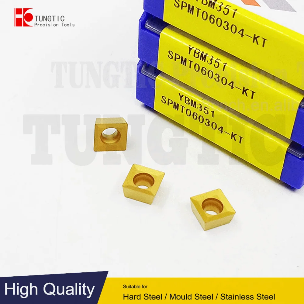

SPMT060304-KT Milling Inserts Carbide Cutter For CNC SPMT 060304-KT