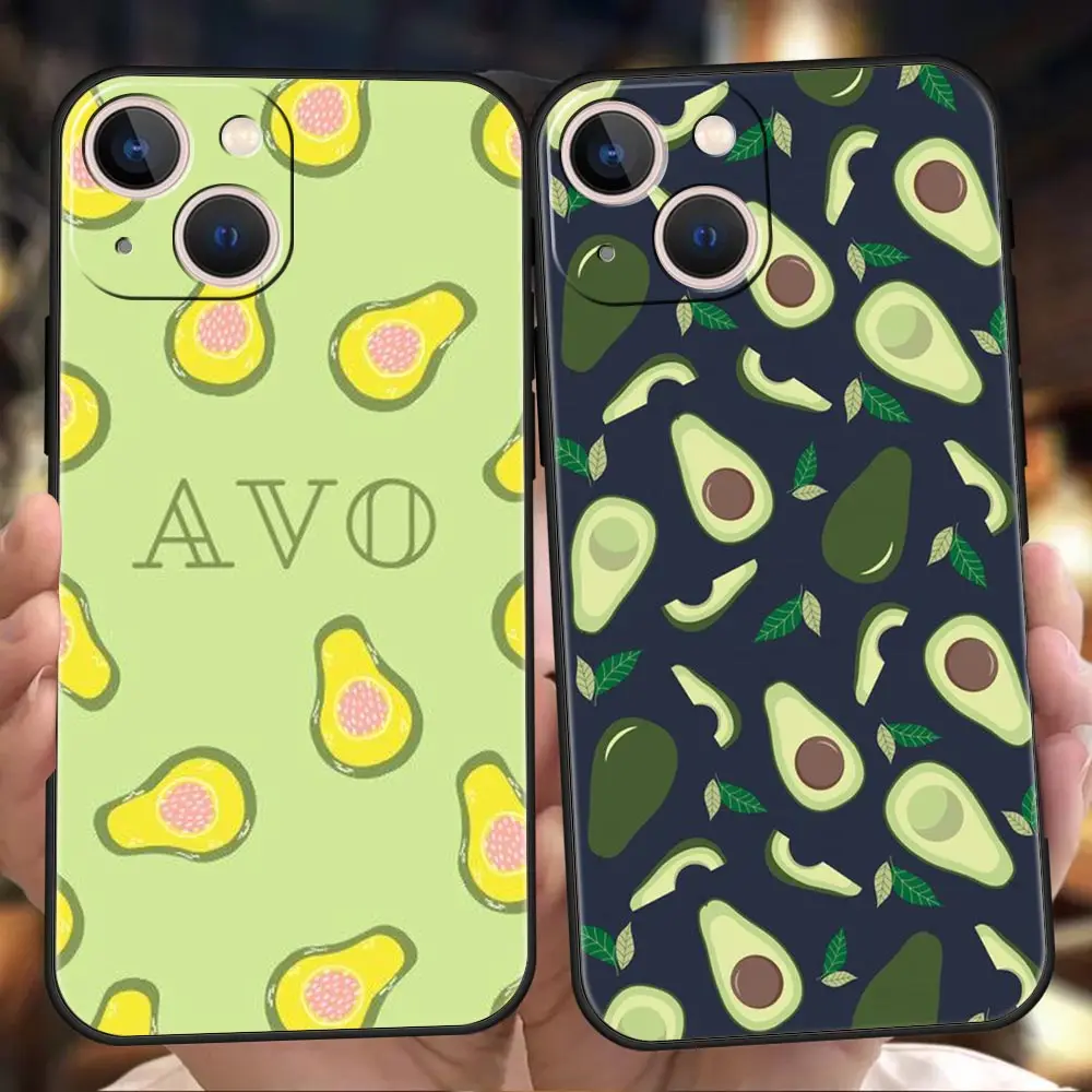 

Avocado Shockproof For iPhone 13 12 11 Pro Max 8 7 Plus SE2020 Case Soft Cover For iPhone X XR XS Max 13 Mini Shell Fundas Coque