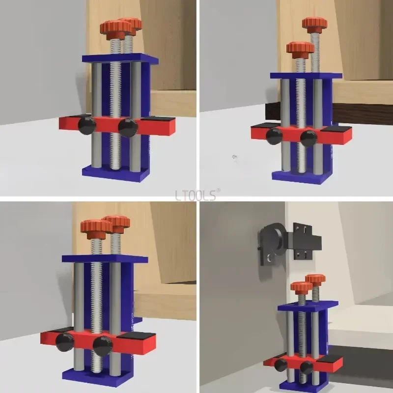 Монтажный зажим для дверей шкафов инструмент деревообработки торцевой Панели