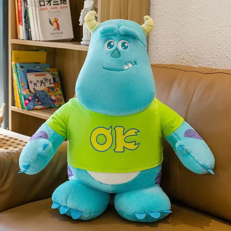 25/40 см стационарный стиль синеволосый монстр плюшевая игрушка кукла милый